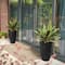Glitzhome® 19.7" Eco-Friendly Oversized Faux Ceramic Pot Planters, 2ct.